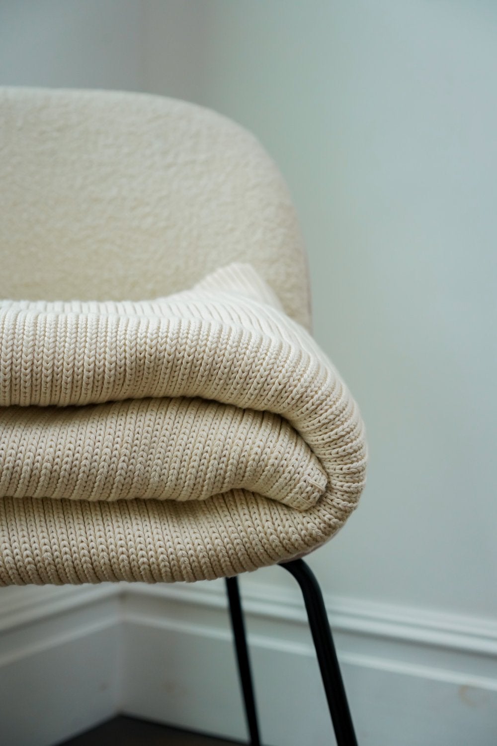 Mela + Luxe Cotton Knit Weighted Blanket