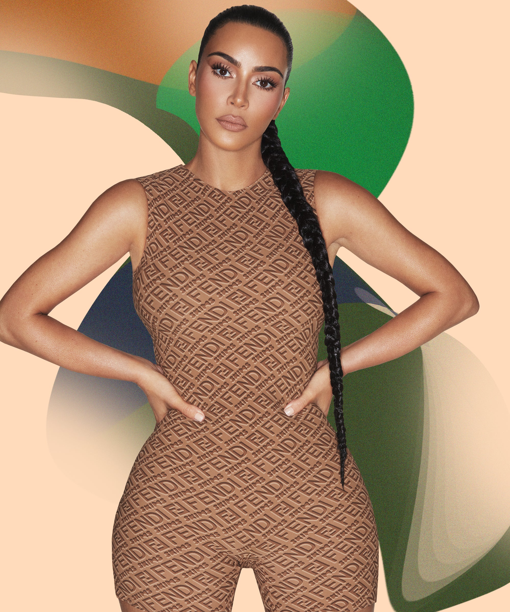 Kim Kardashian launches Skims x Fendi collaboration