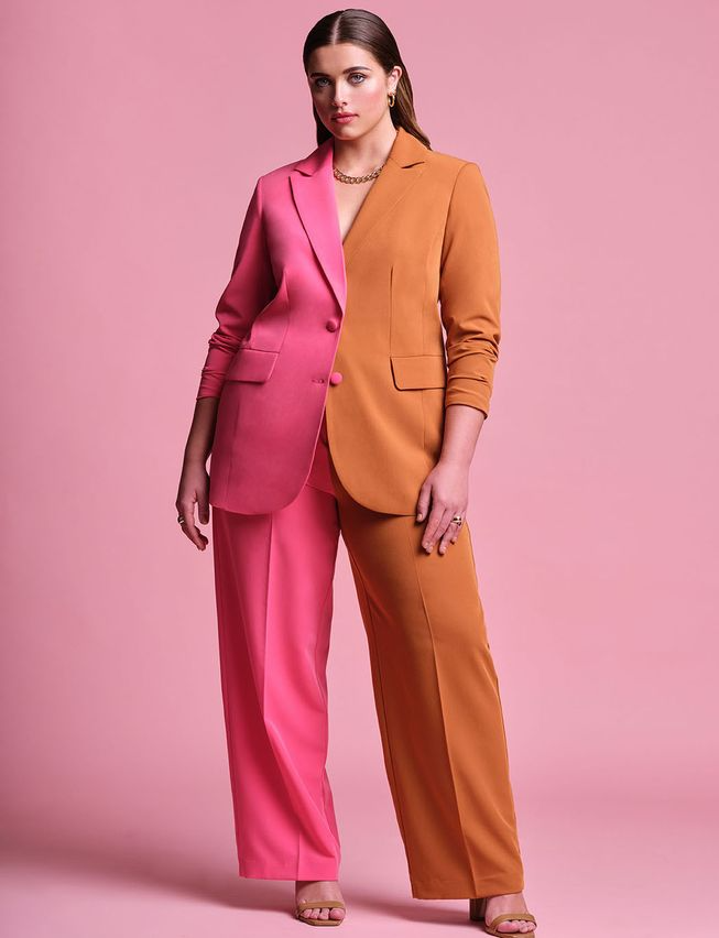 Eloquii + Pop Colorblock Pant