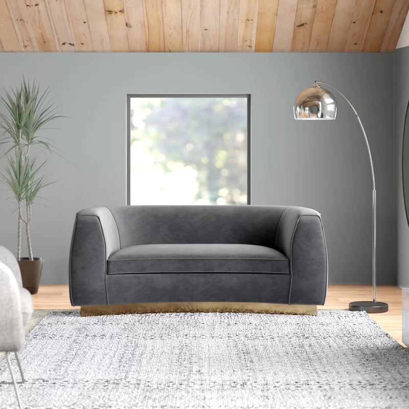 Best Small Loveseats For Affordable, Small Curved Loveseat Sofa