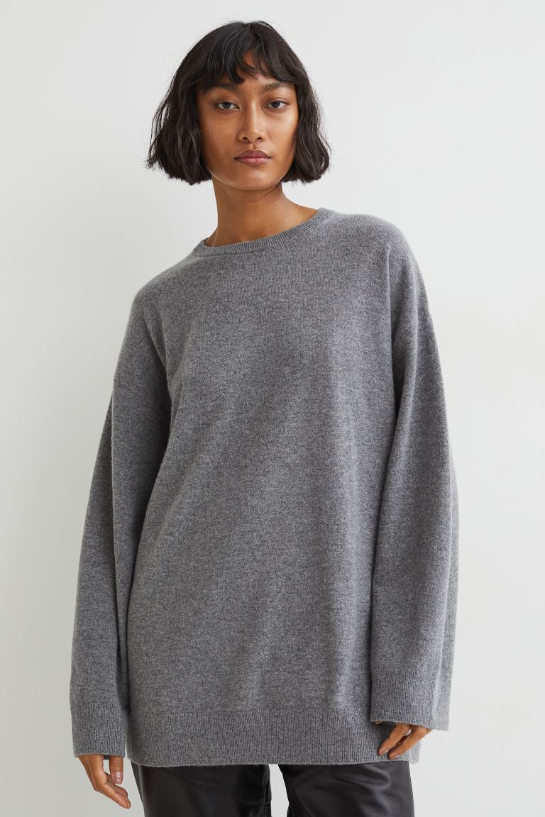 H&M + Oversized Cashmere Sweater