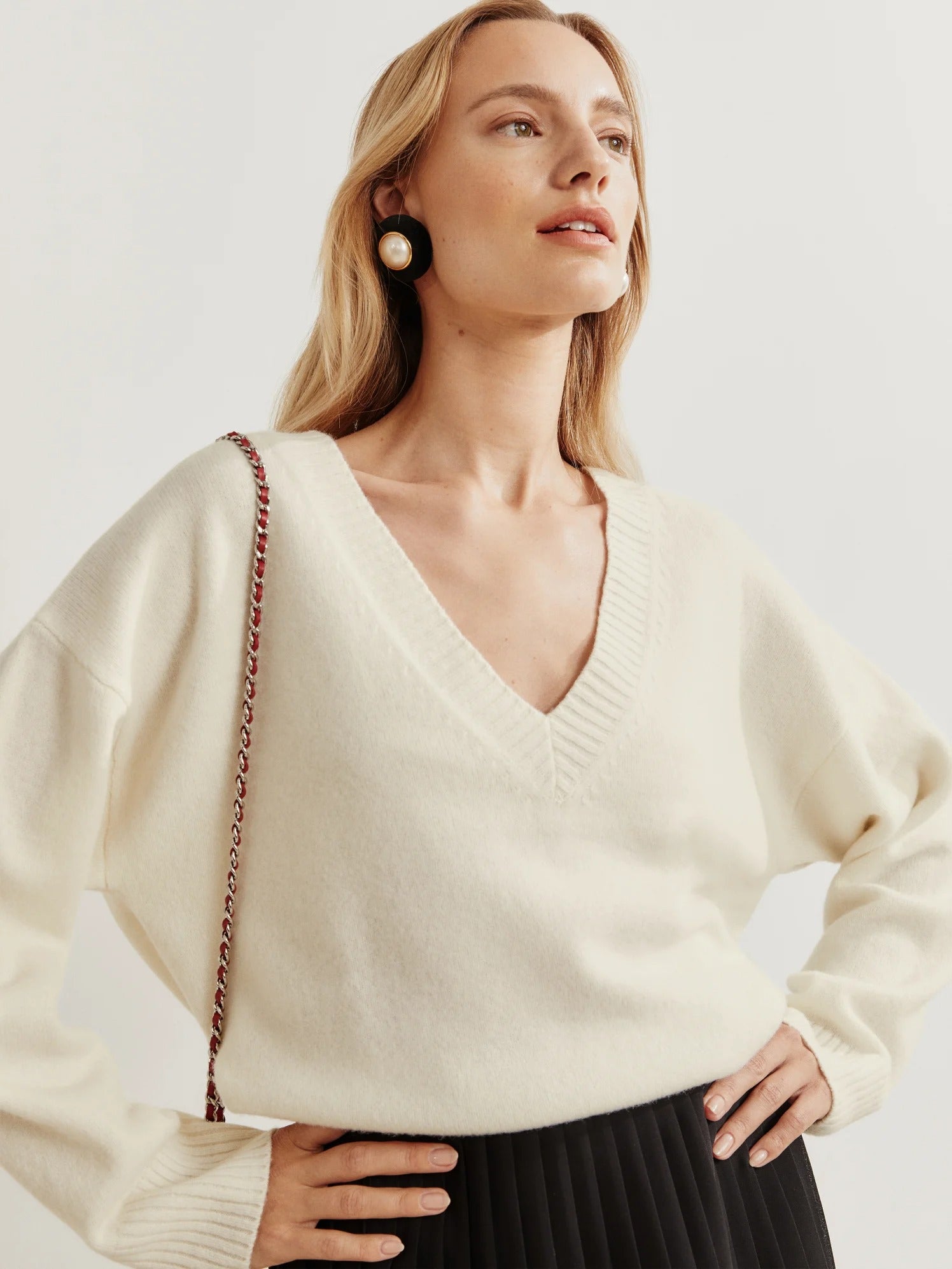 Reformation + Brit Regenerative Wool Sweater