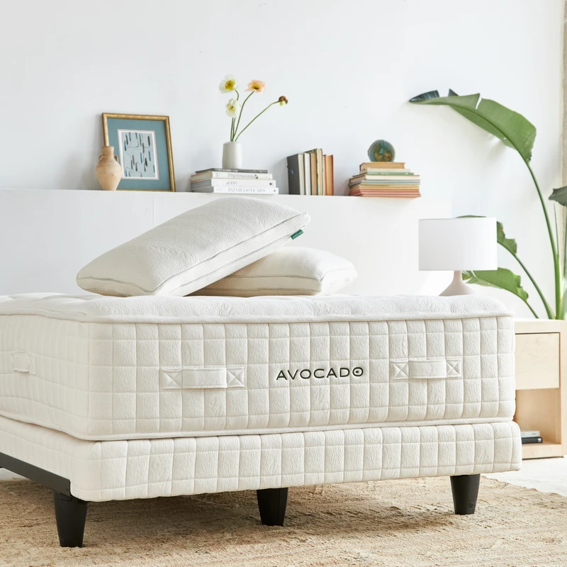 Avocado Mattress + Organic Luxury Plush Mattress