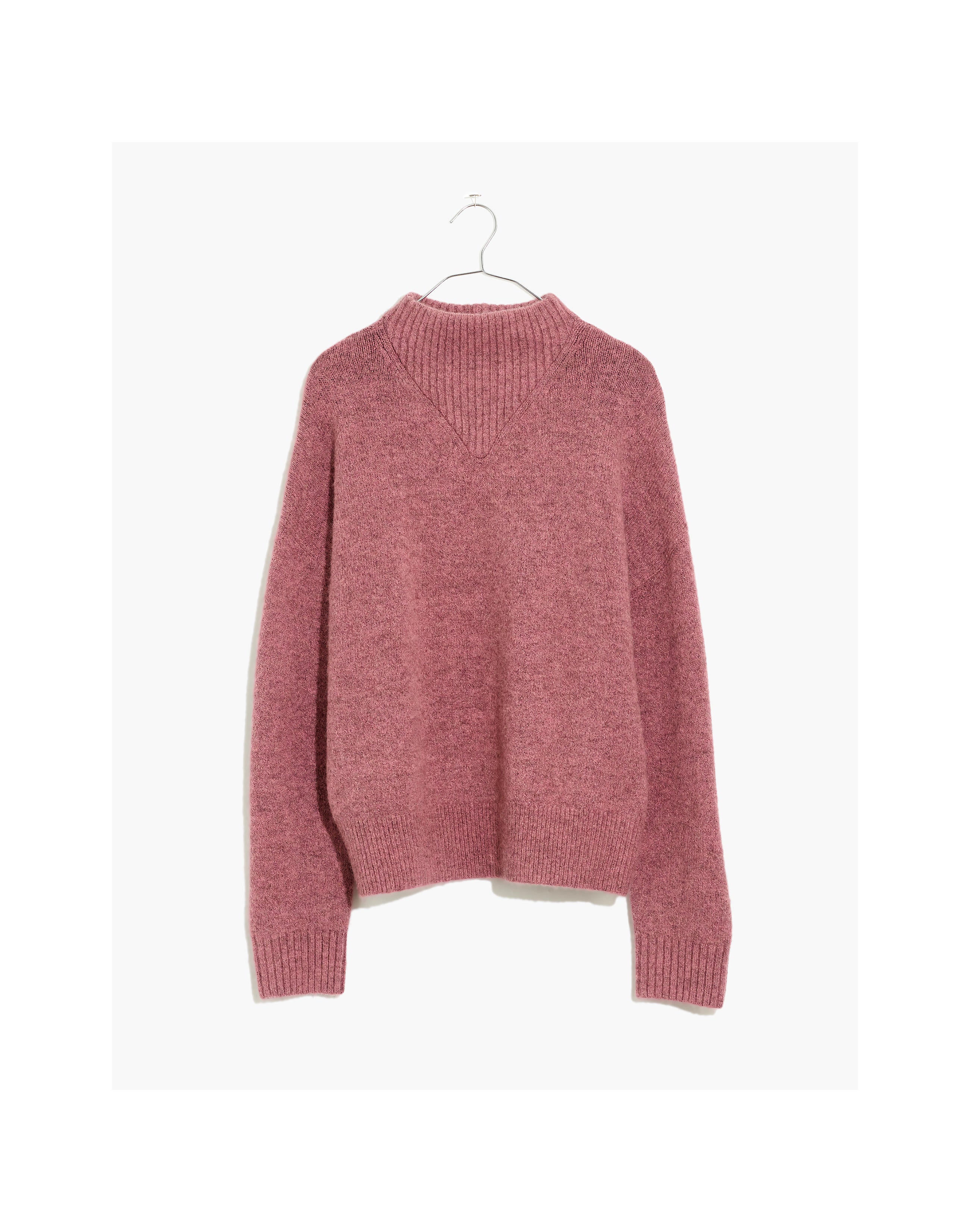 Madewell + Dillon Mockneck Pullover Sweater