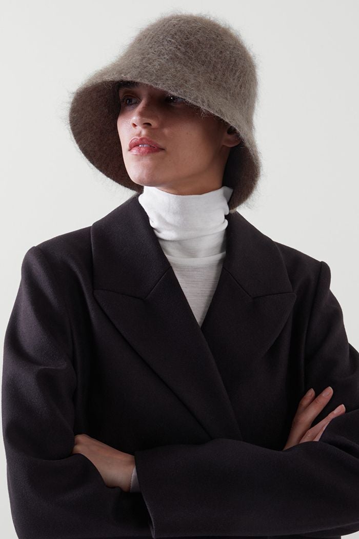 COS + Textured Knitted Bucket Hat