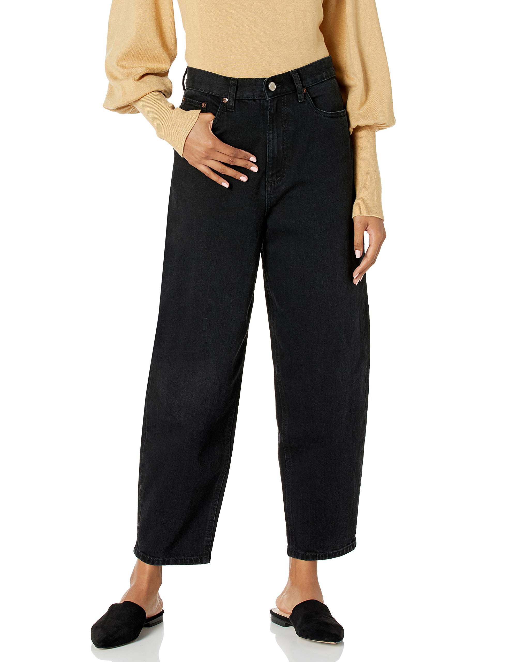 The Drop + Zoe Balloon Leg Shape High-Rise Jean