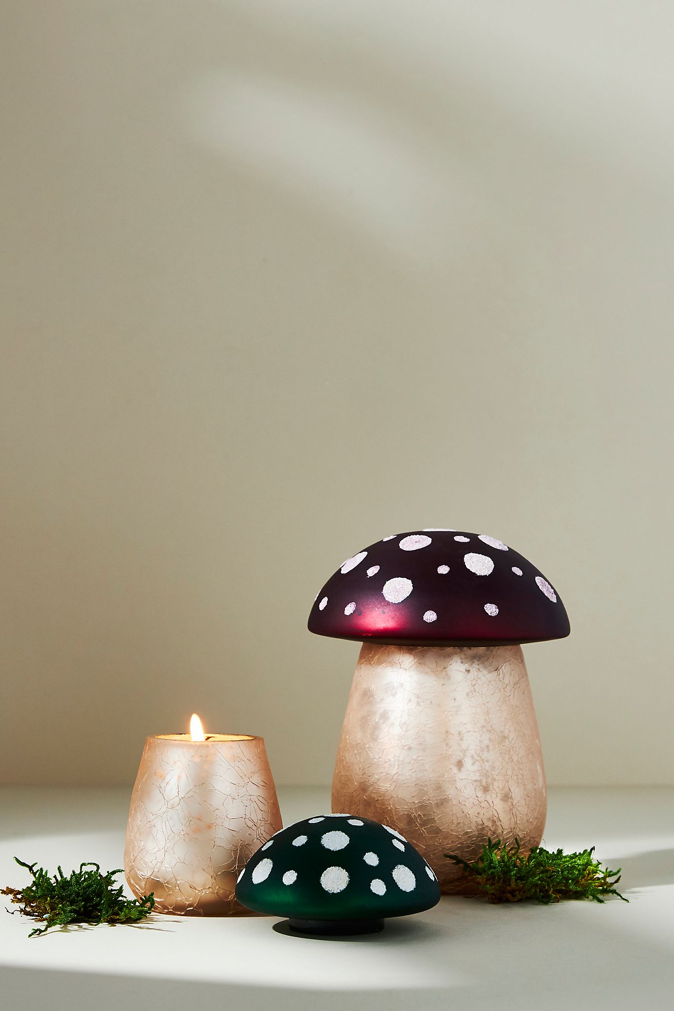 Anthropologie + Amanita Mushroom Candle