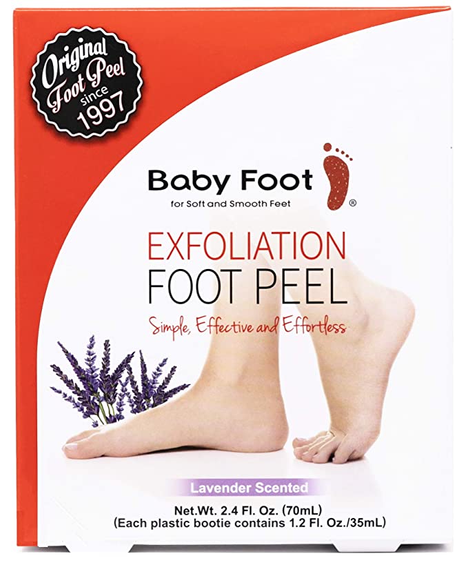 Baby Foot + Original Exfoliation Foot Peel Lavender Scented Pair