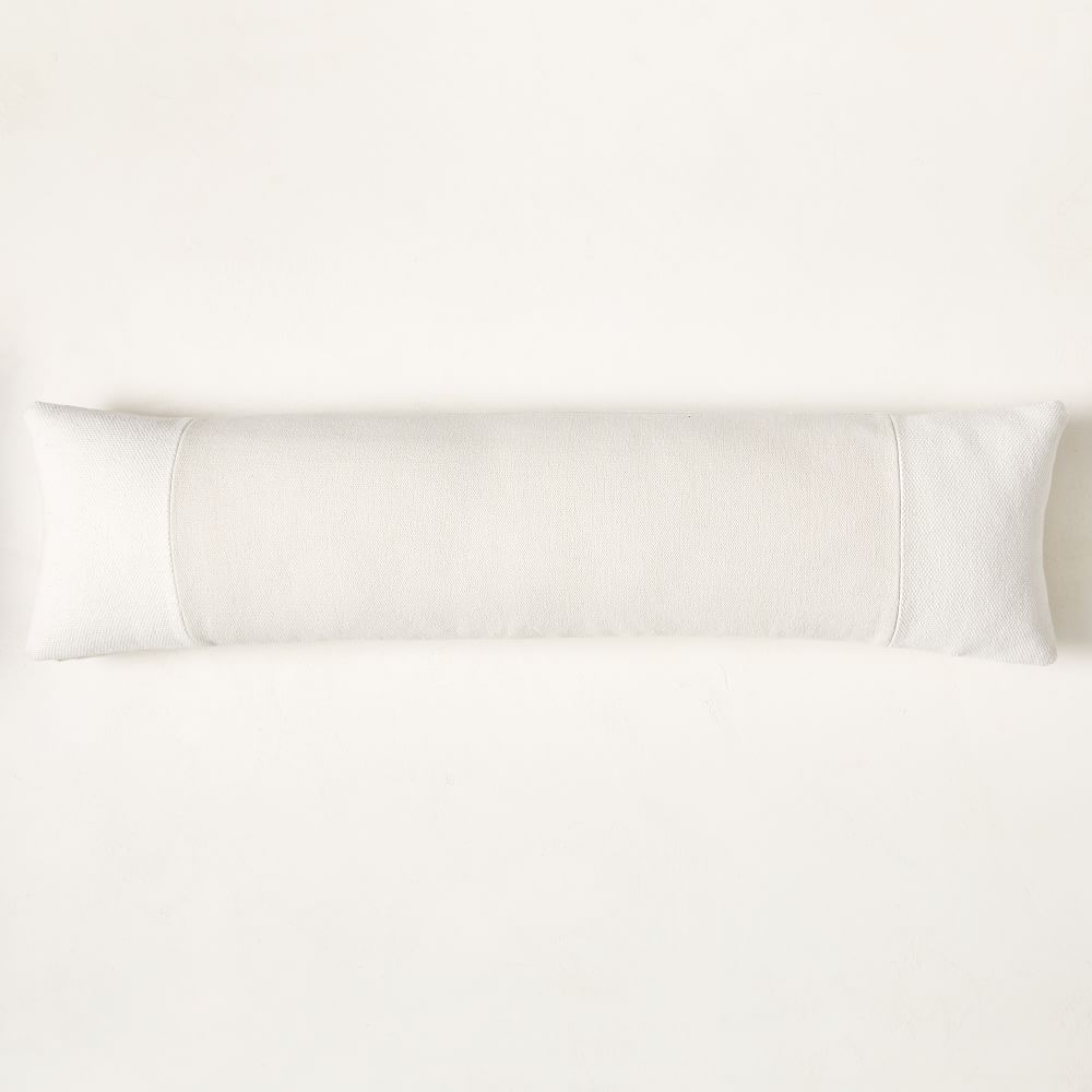 West Elm + Cotton Canvas Oversized Lumbar Pillow Cover