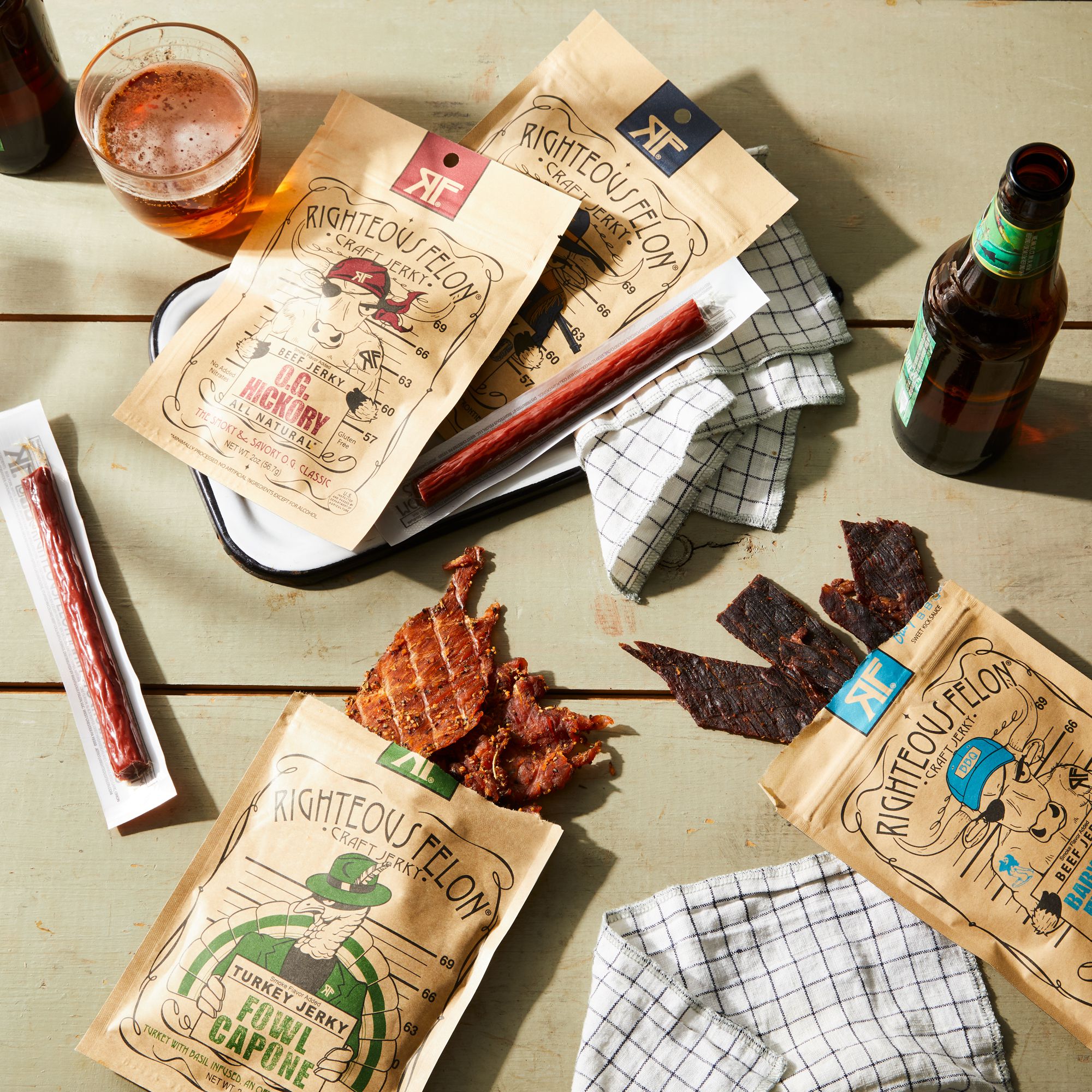 Righteous Felon + Craft Jerky