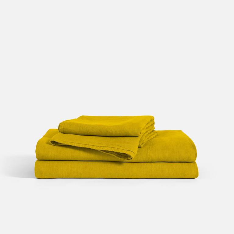 Brooklinen + Linen Core Sheet Set
