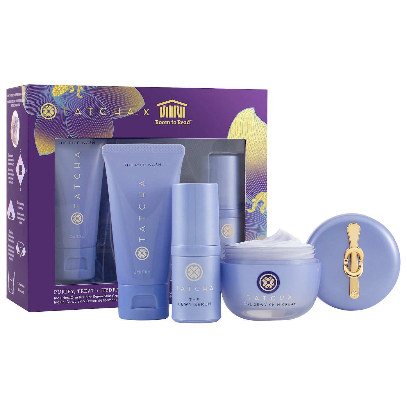 Tatcha + Purify, Treat, and Hydrate Trio