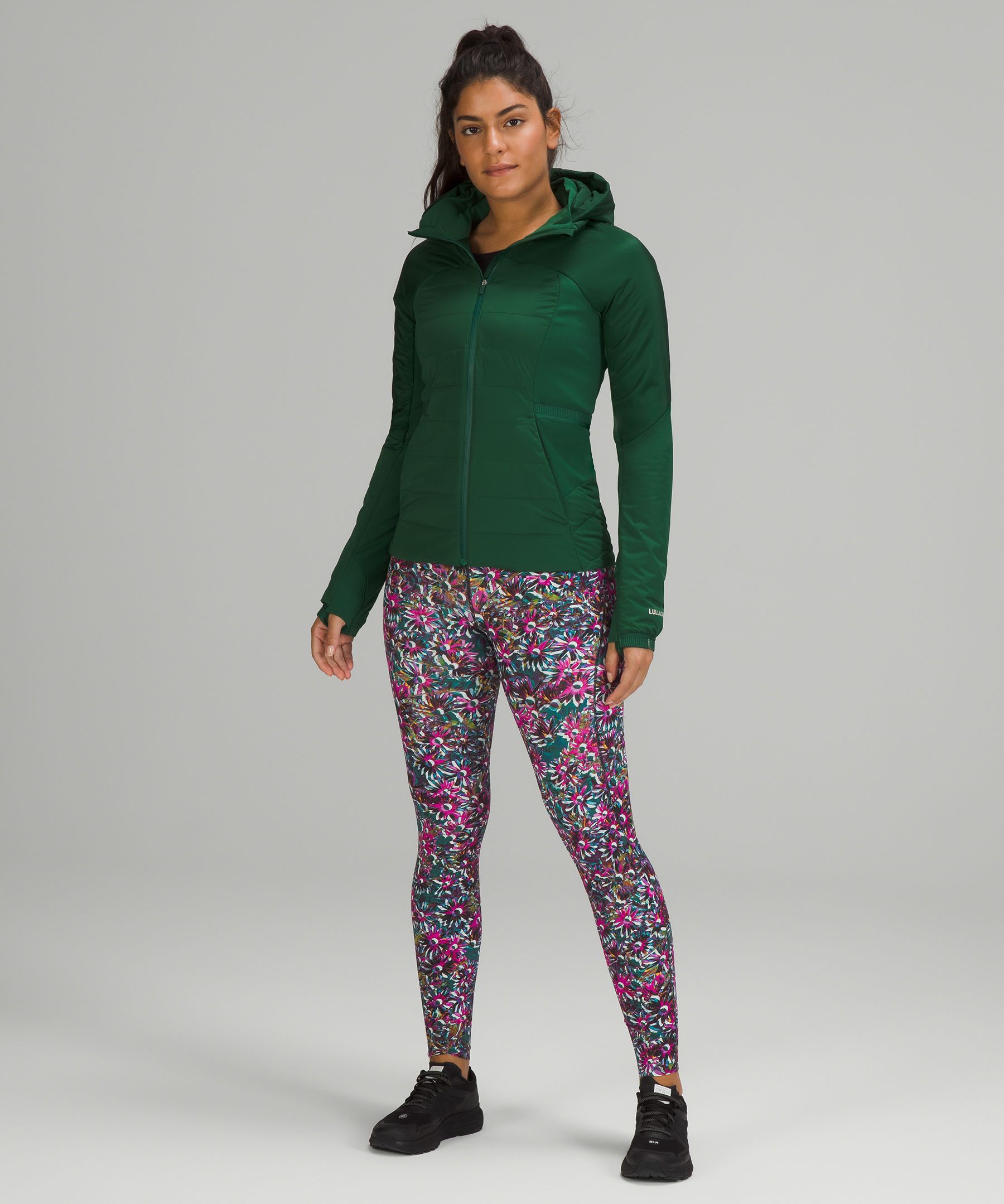 down for it all jacket green