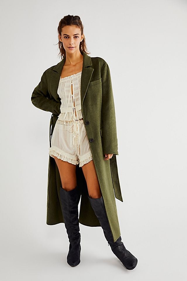 Free people hotsell wool coat