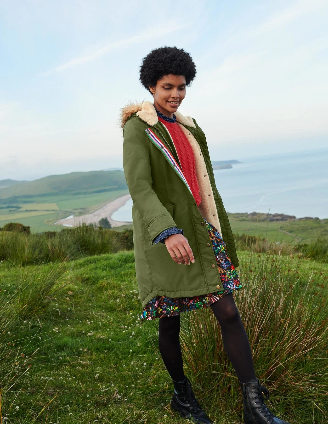 Boden sales parka coat