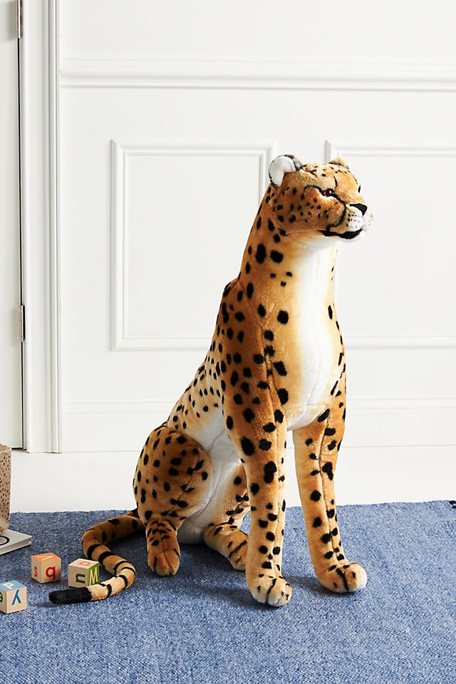 Melissa & Doug + Cheetah Giant Stuffed Animal