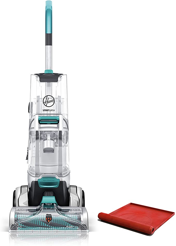 Hoover + Hoover, Turquoise Smartwash Automatic Carpet Cleaner Machine