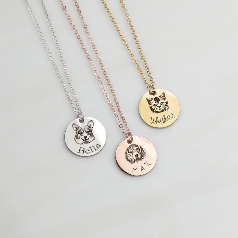 Mignonandmignon + Personalized Pet Necklace