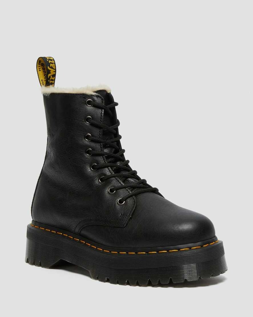 jadon faux fur lined platform boots