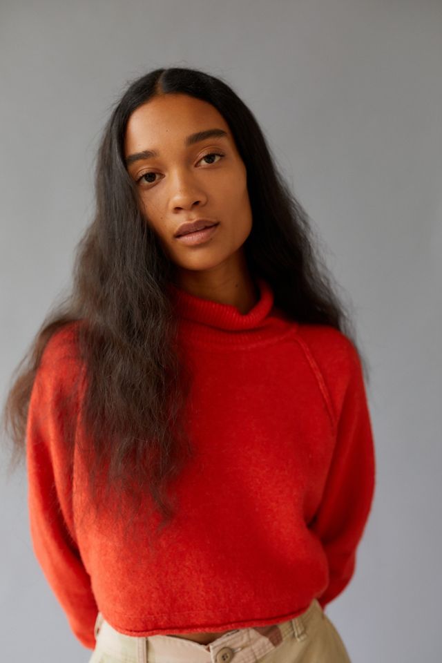 Urban Outfitters + Kyla Cropped Turtleneck Sweater