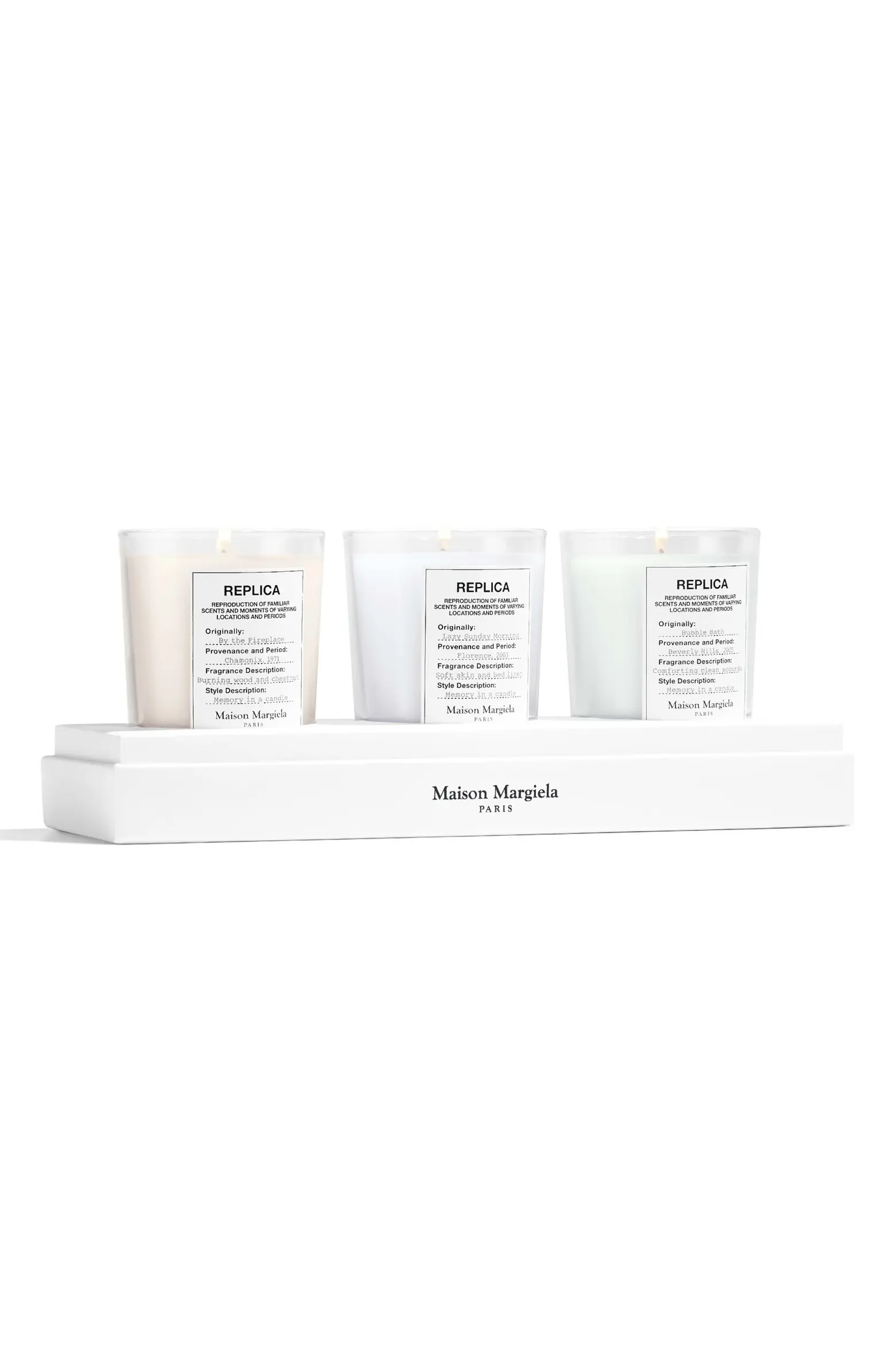 Maison Margiela + Replica Candle Trio