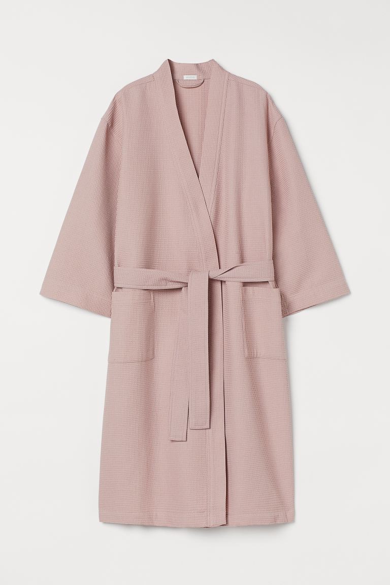 H&M + Waffled Dressing Gown