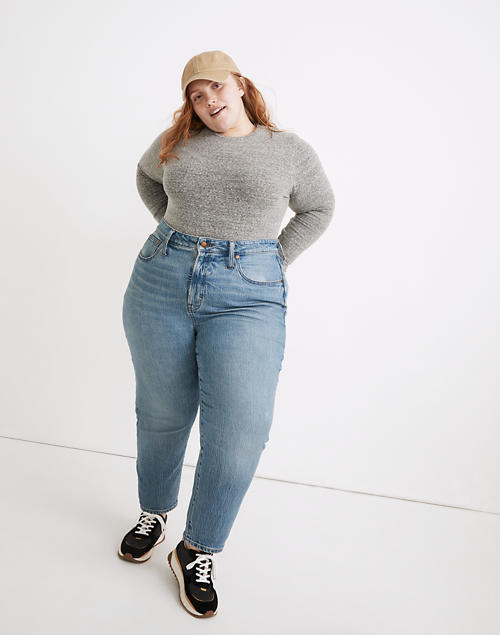 Madewell + The Plus Curvy Perfect Vintage Jean in Banner Wash