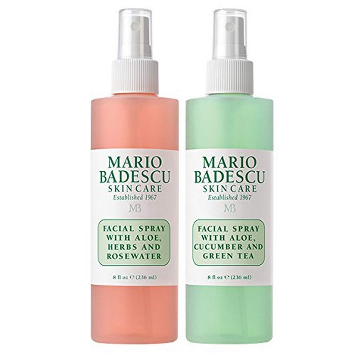 Illusion tandpine Fjernelse Mario Badescu + Facial Spray Set (Herbs/Rosewater and Cucumber/Green Tea)