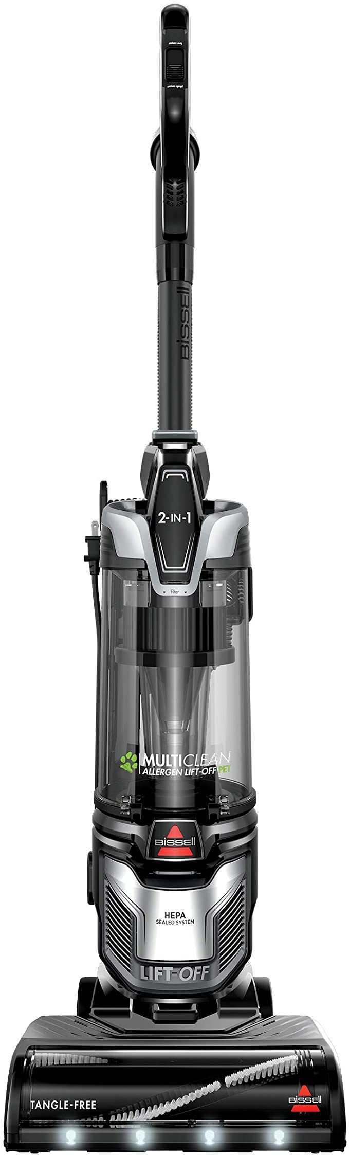Bissel + MultiClean Allergen LiftOFF Pet Slim Upright Vacuum with HEPA