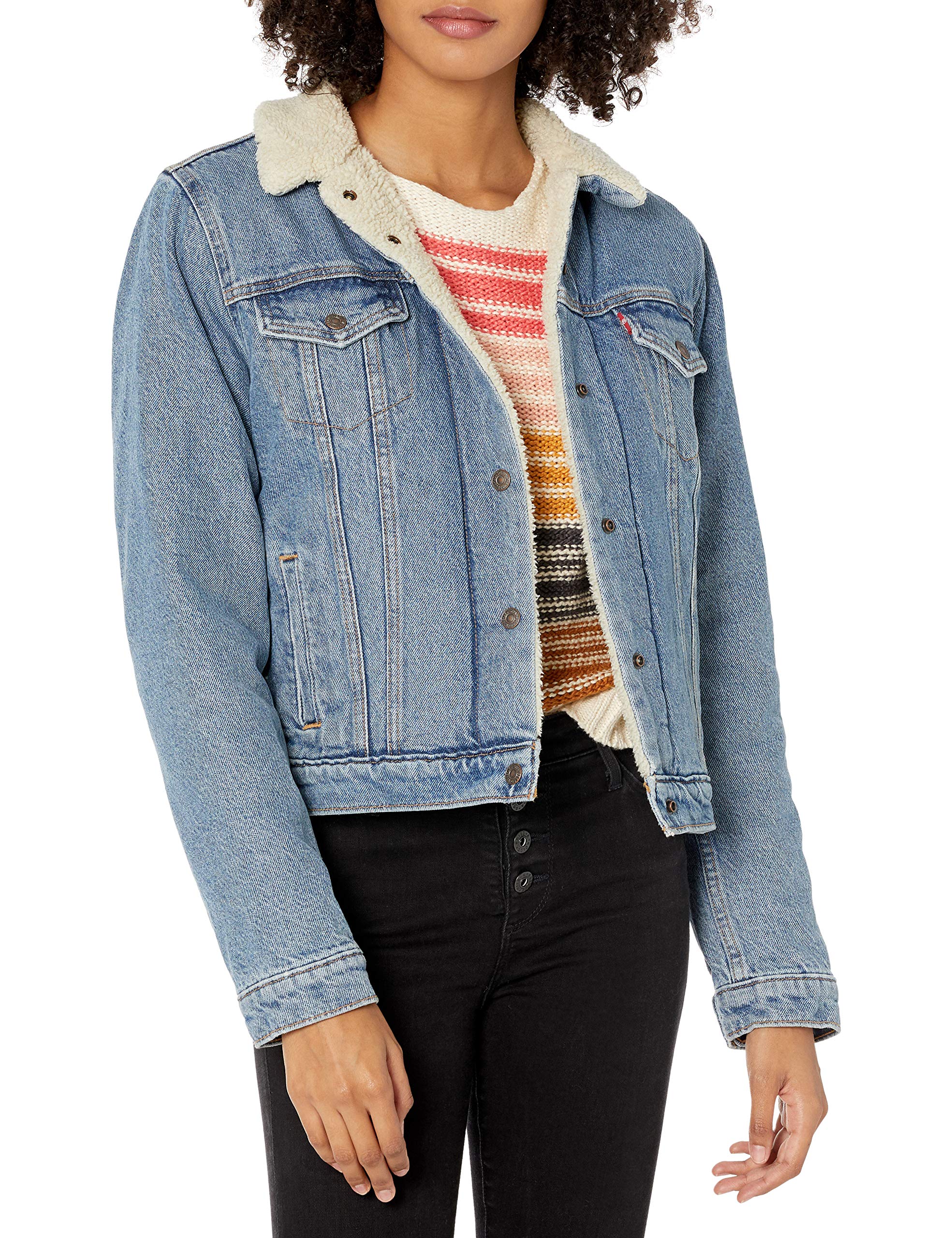 Levi’s + ExBoyfriend Sherpa Trucker Jackets