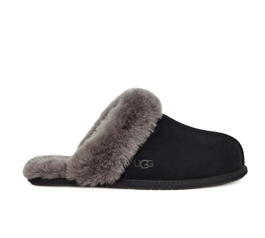 Ugg + Women’s Scuffette Suede & Sheepskin Slippers