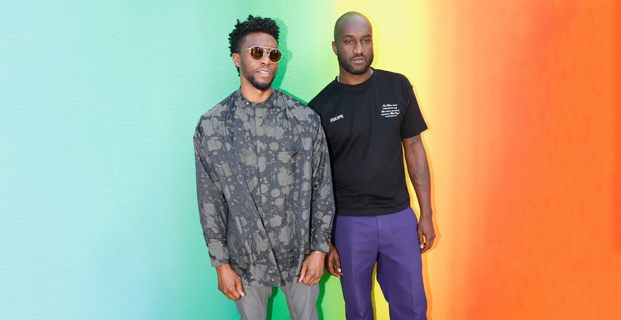 Virgil Abloh Chadwick Boseman Private Cancer Battles