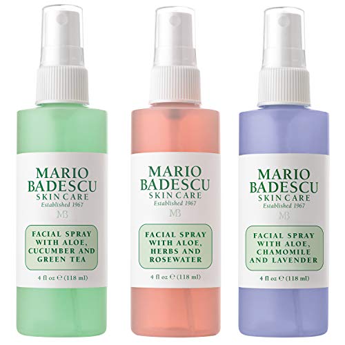 Mario Badescu + Spritz Mist and Glow Facial Spray Collection Trio