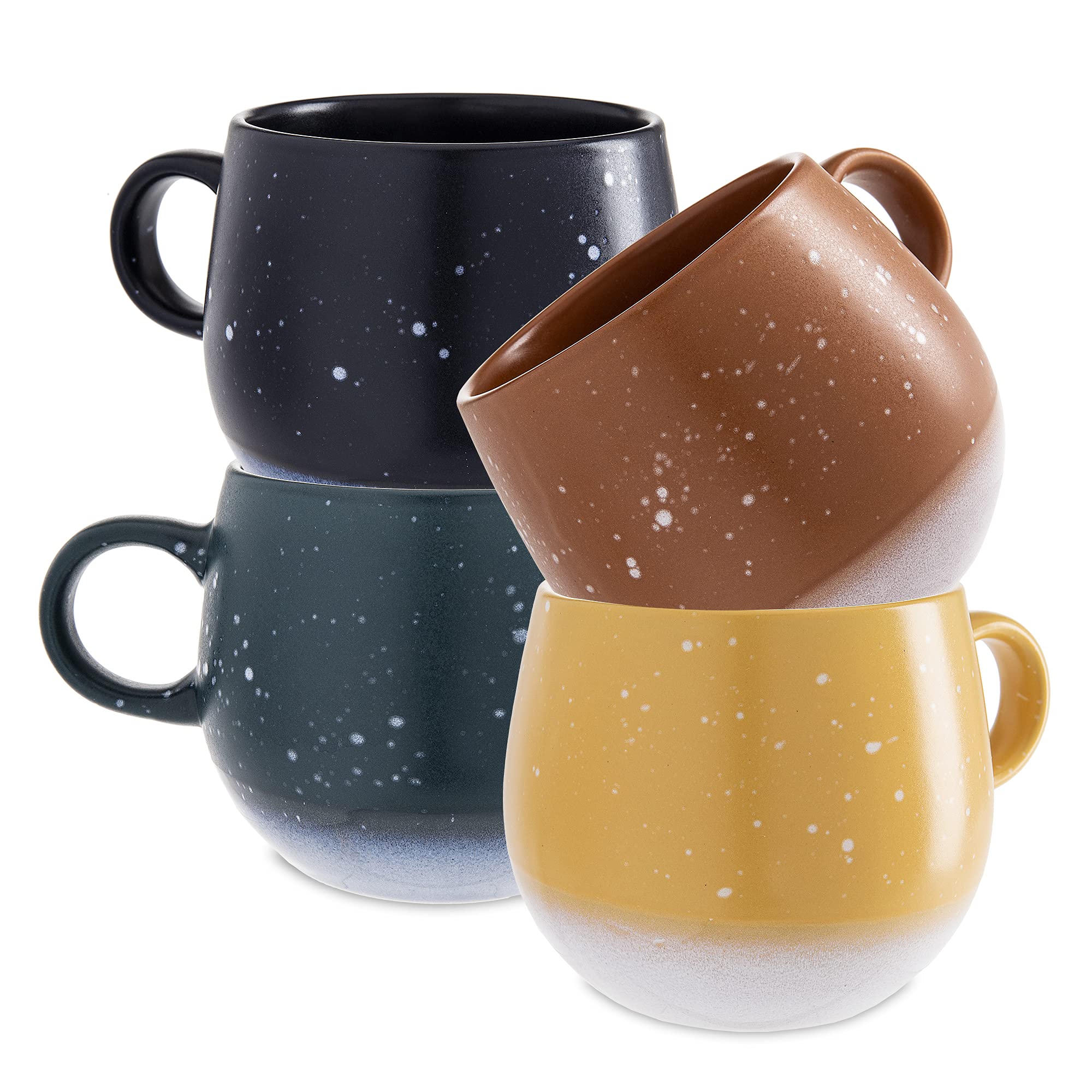 Heartland Hive + Set of 4 Stoneware Coffee Mugs