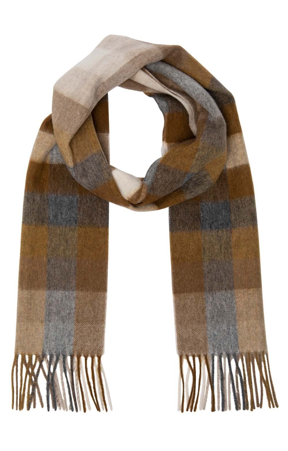 The House of Bruar + Country Check Lambswool Scarf