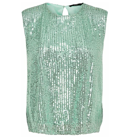 Vero moda sales sequin top