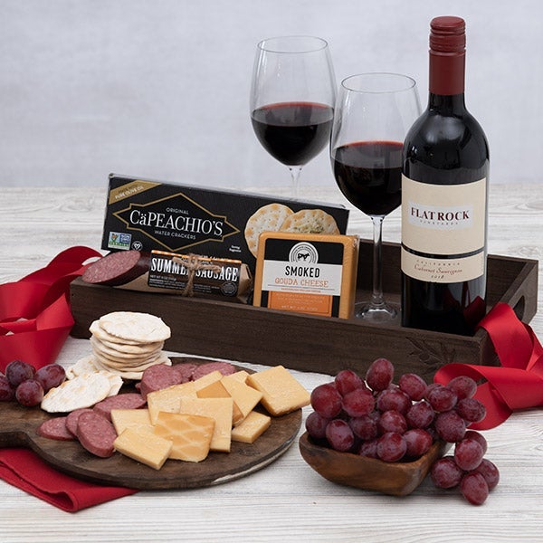 + Red Wine Countryside Gift Crate
