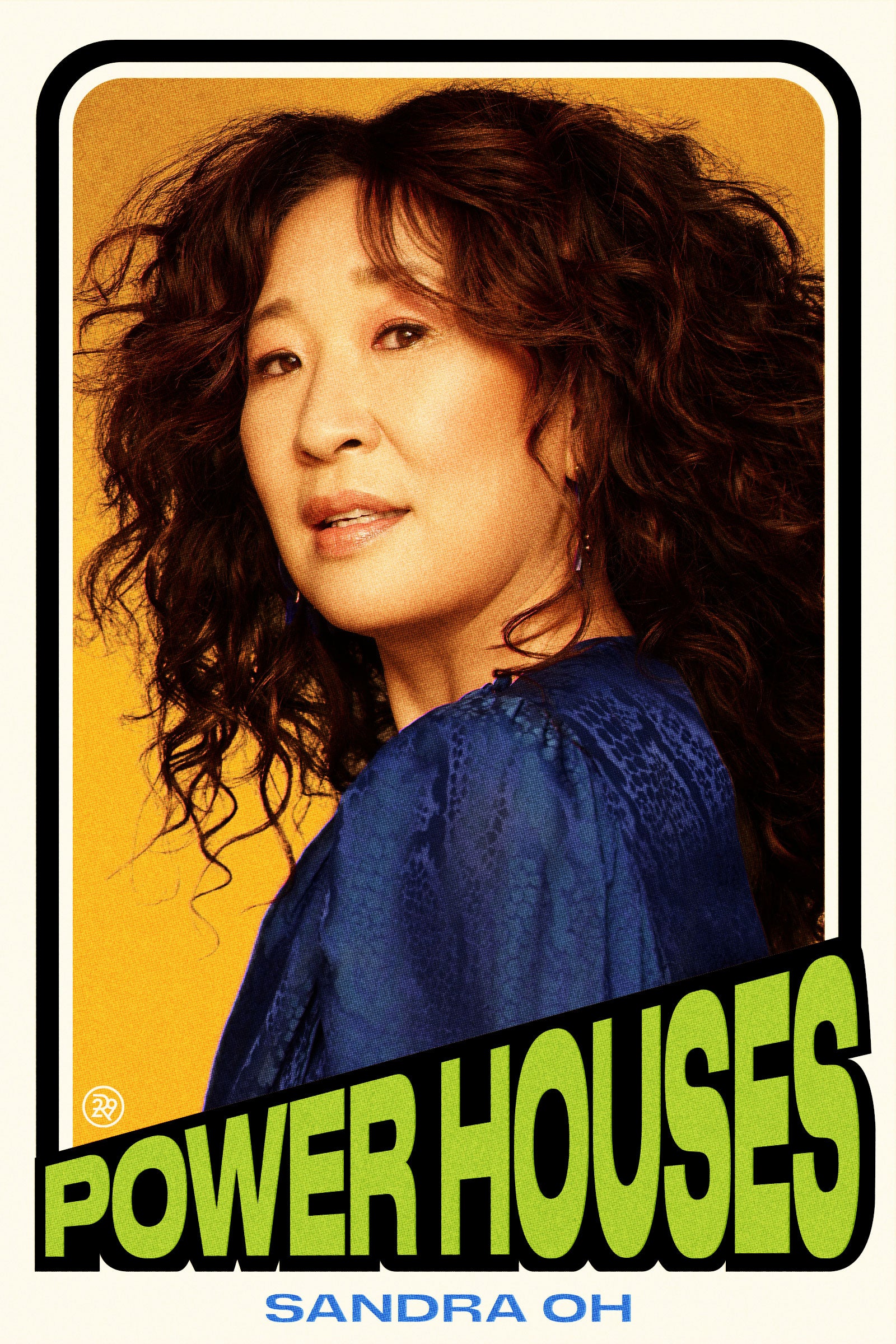 An illustration of Sandra Oh