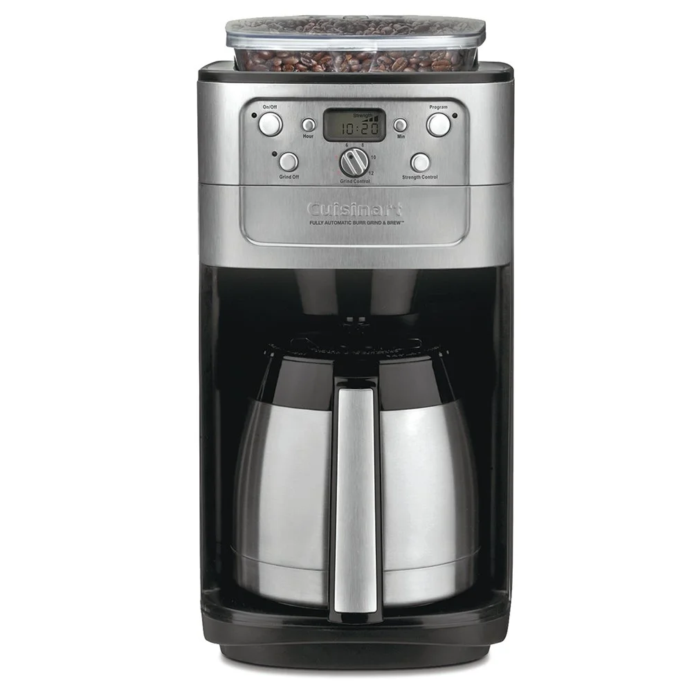  Cuisinart 10 Cup Coffee Maker with Grinder, Automatic Grind &  Brew, Black/Silver, DGB-450: Home & Kitchen