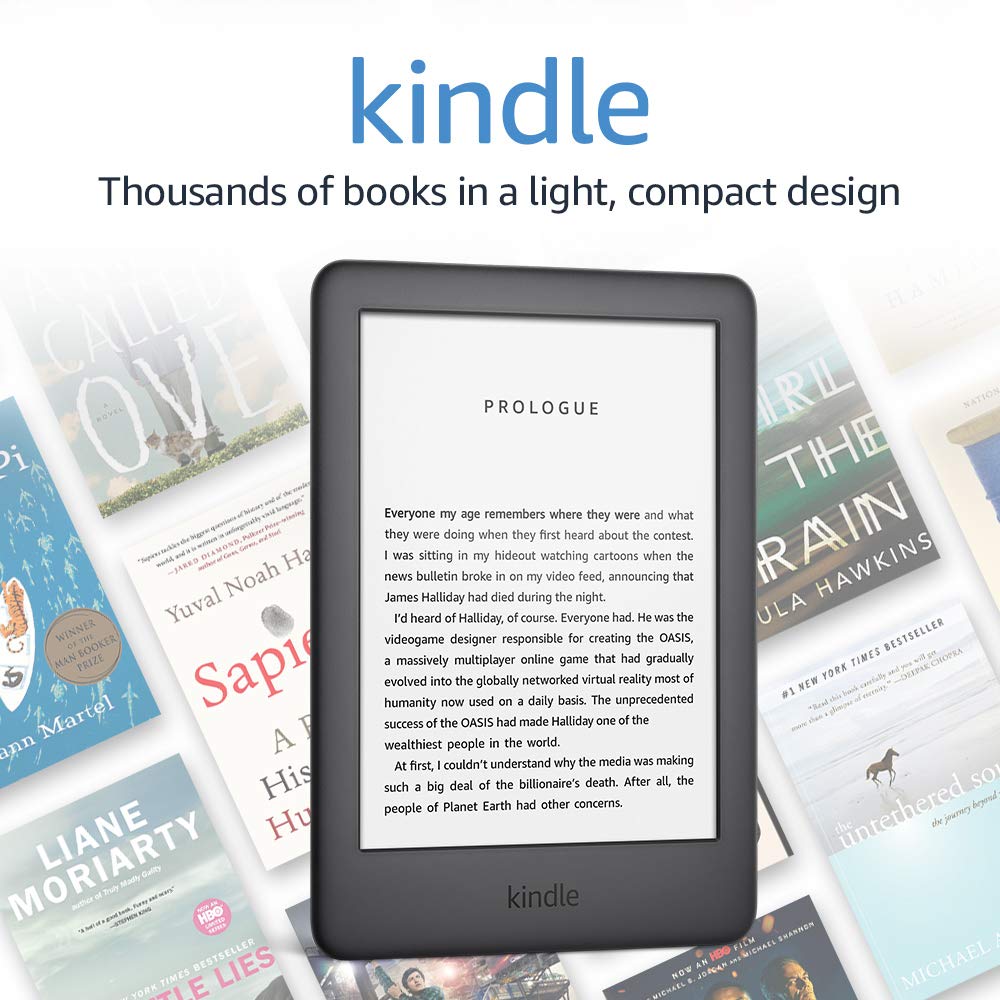 Amazon + Kindle With a Builtin Front Light Black
