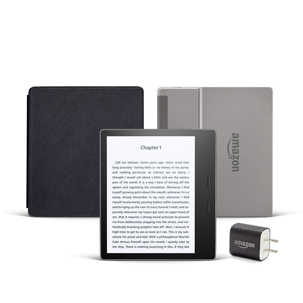 Amazon + Kindle Oasis Essentials Bundle