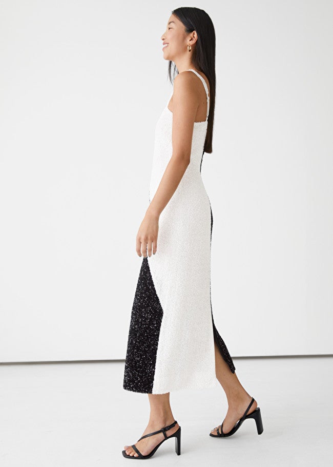 Strappy deals sequin dress