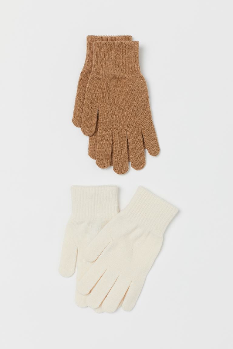H&M + 2pack Gloves