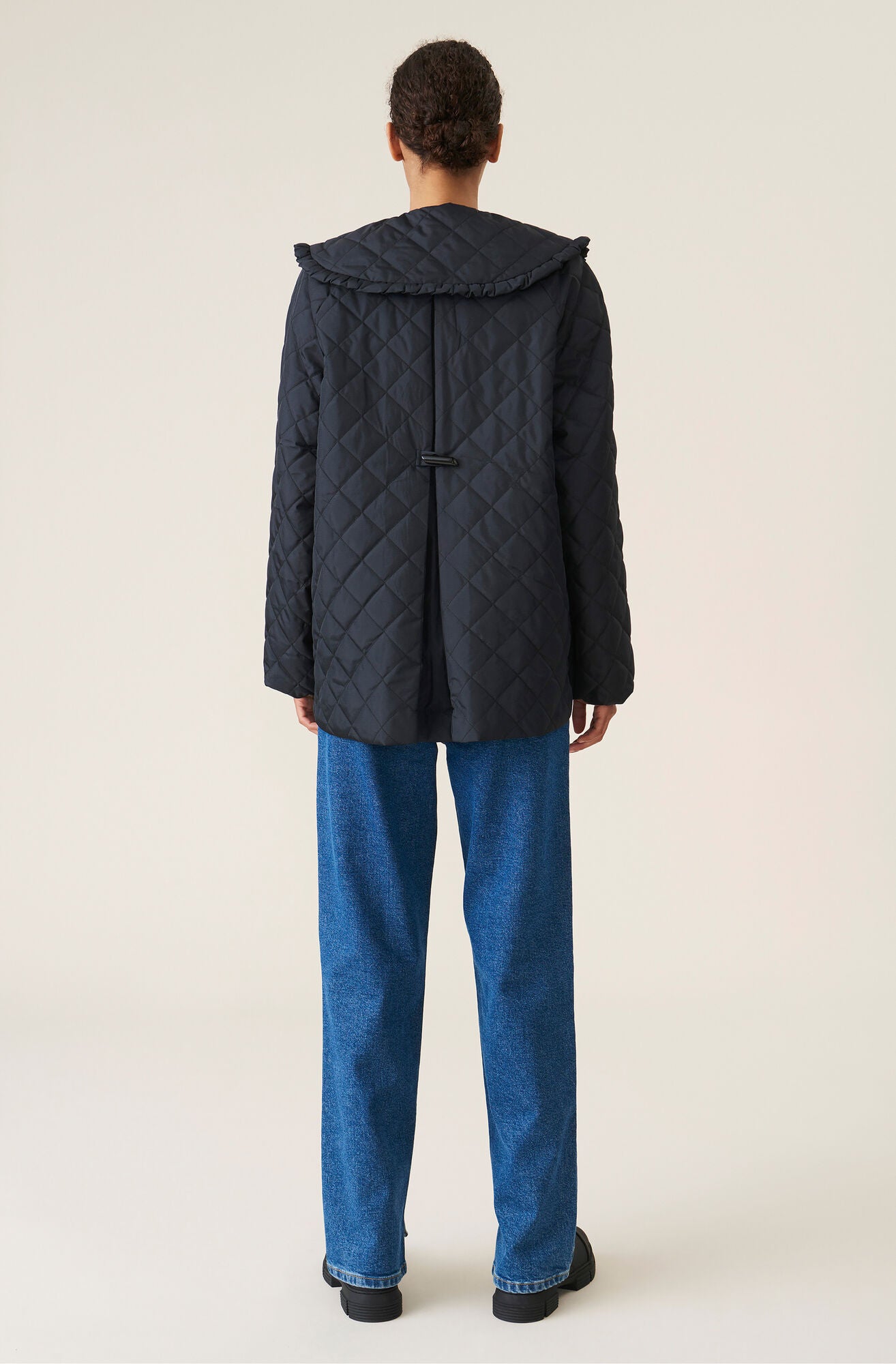 Ganni + Recycled Ripstop Quilt Coat