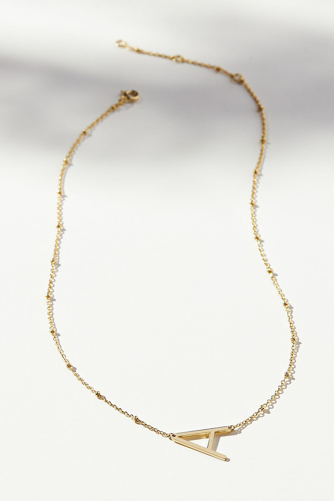 Anthropologie + Monogram Pendant Necklace