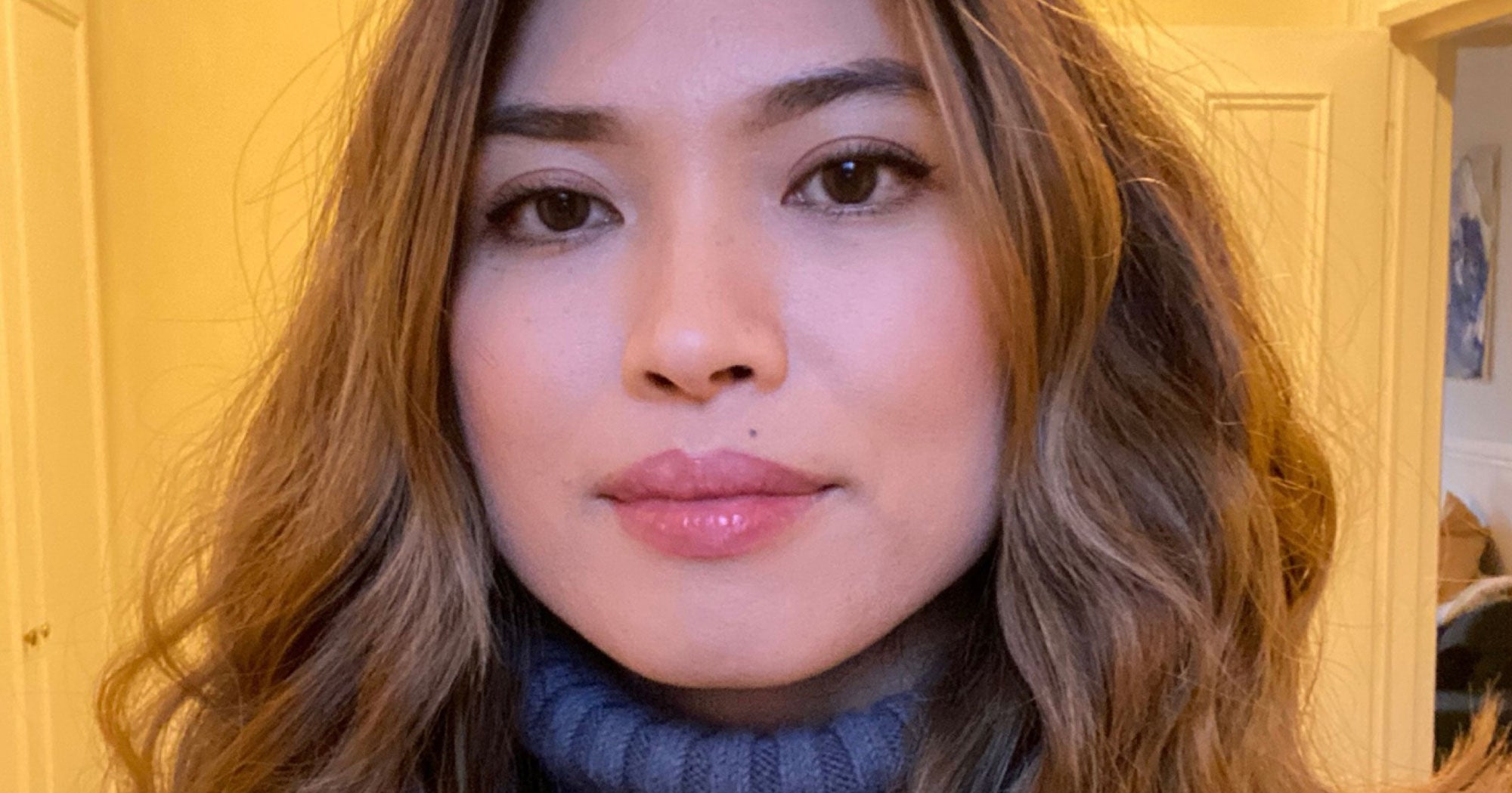 French Glossing Hair Treatment Before & After