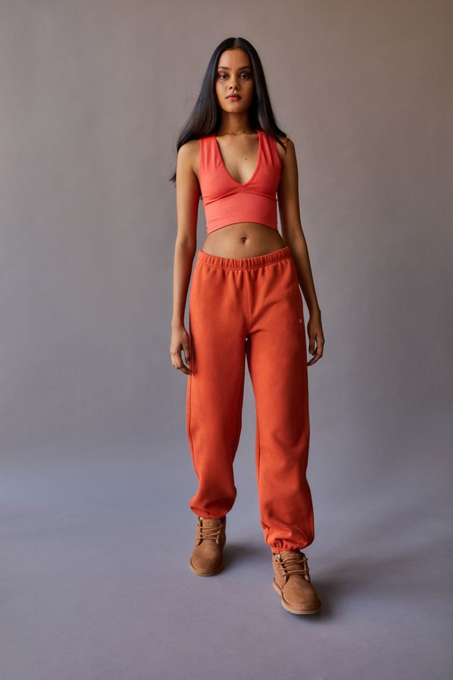 Champion uo exclusive rainbow striped jogger pant sale