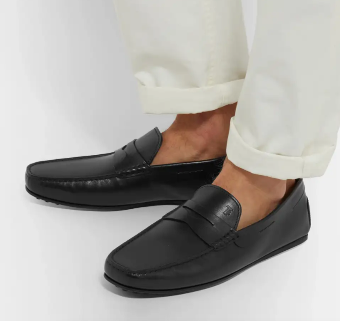 Tod’s + City Gommino Leather Penny Loafers