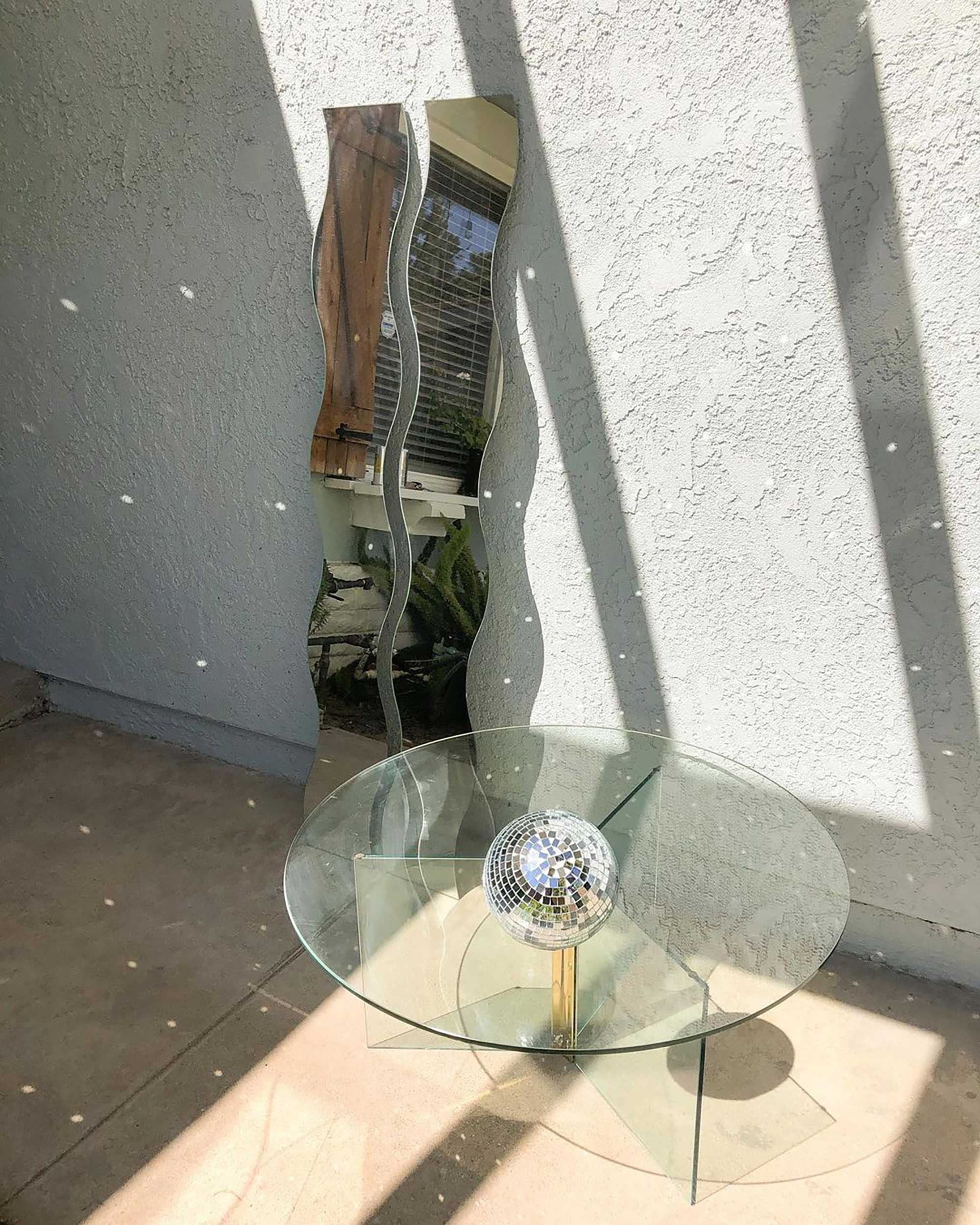 Ikea wavy mirror deals