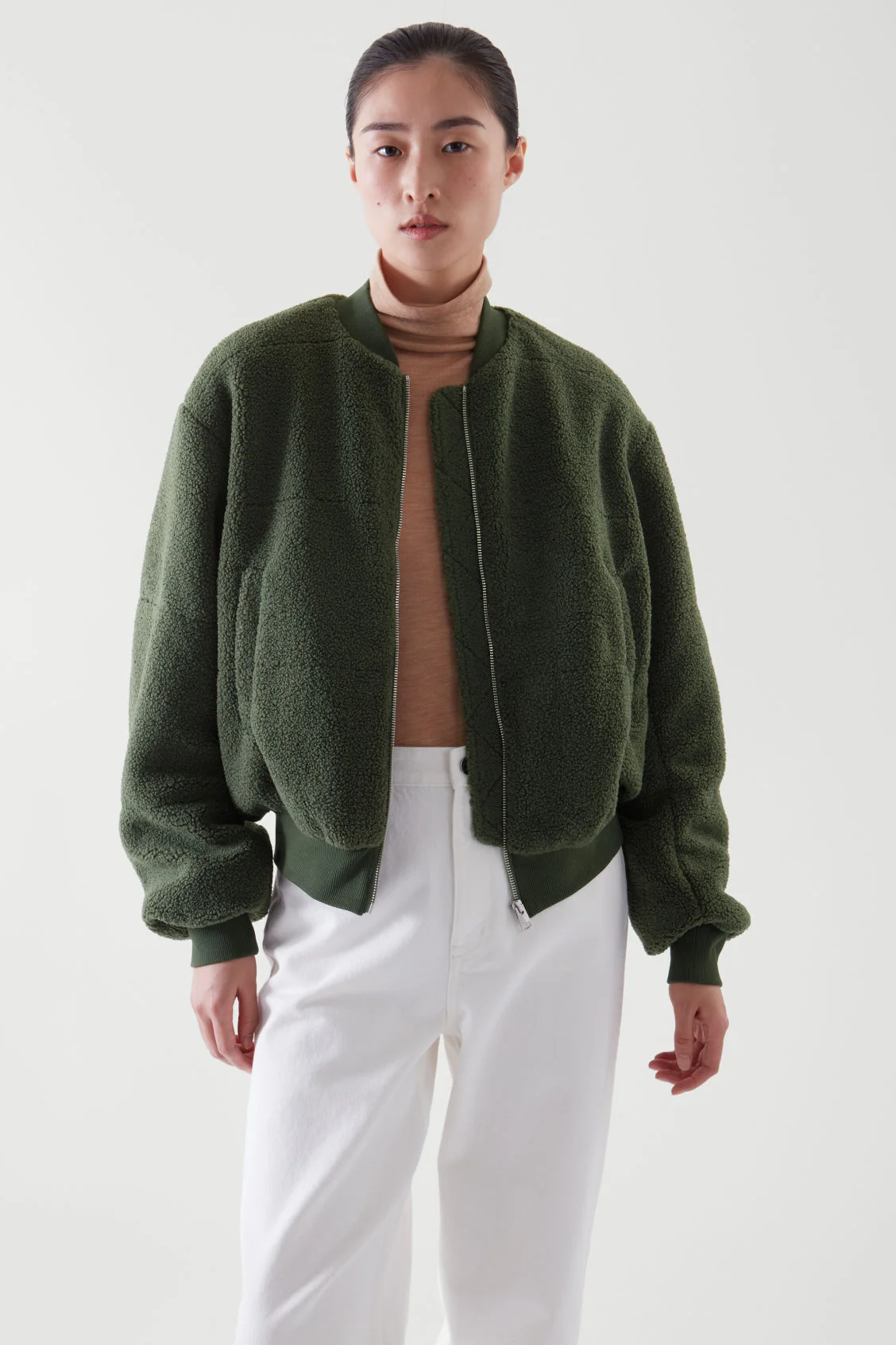 Bomber clearance jacket teddy